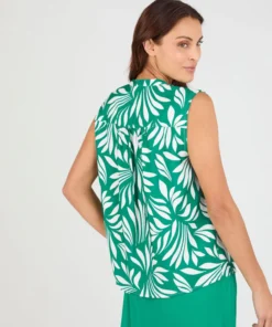 Top sans manches en tissu reliefé Climatyl