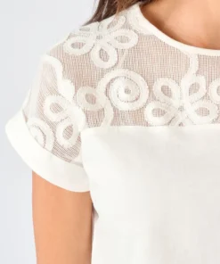 T-shirt bi-matière