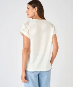 T-shirt bi-matière