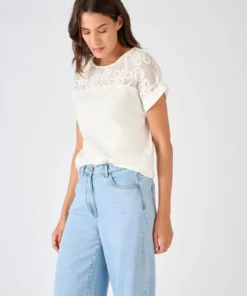 T-shirt bi-matière