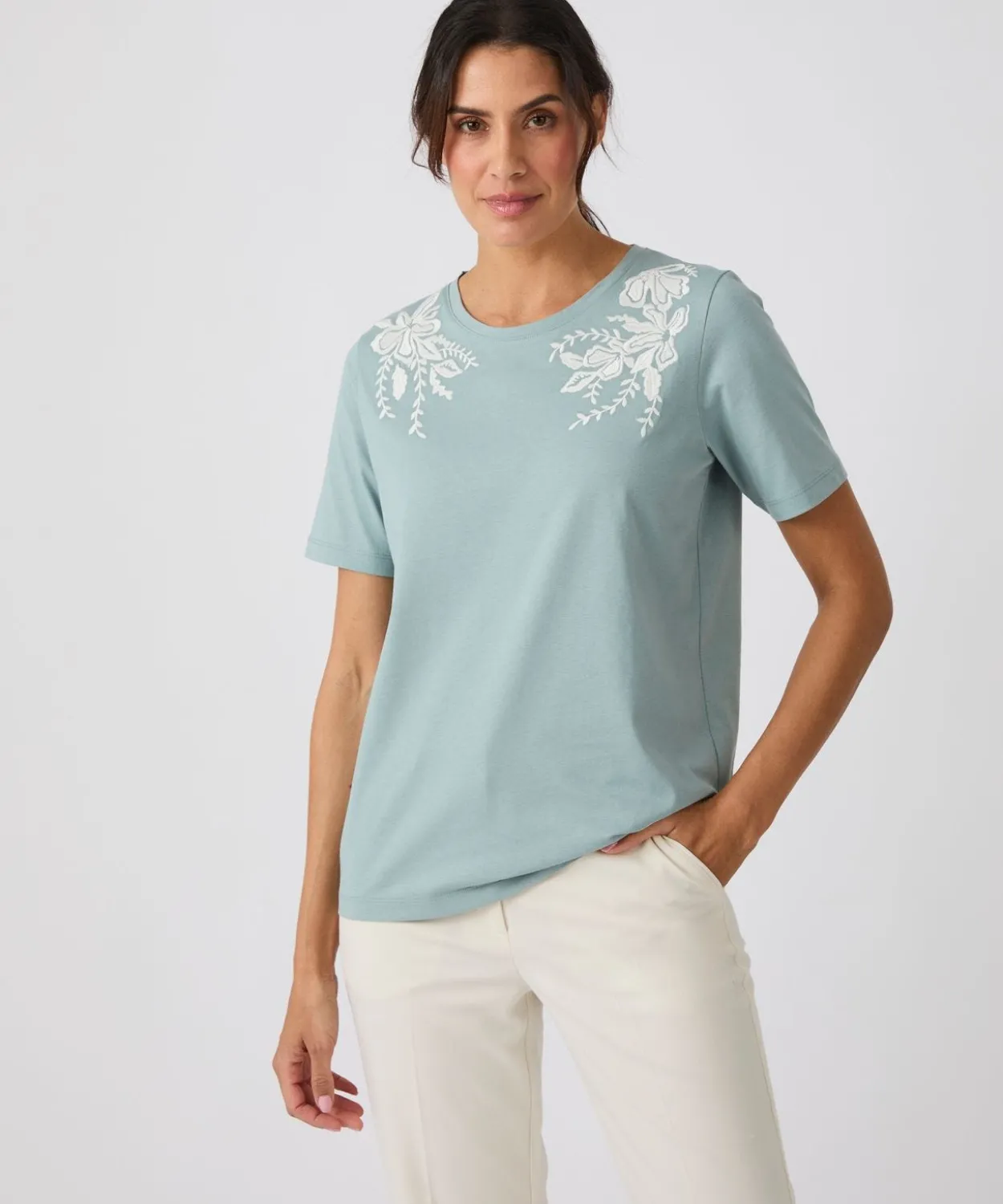 T-shirt brodé