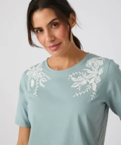 T-shirt brodé