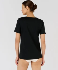T-shirt Climatyl col dentelle