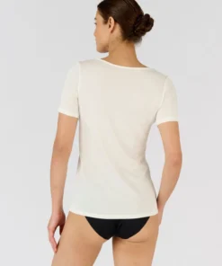 T-shirt Climatyl col dentelle