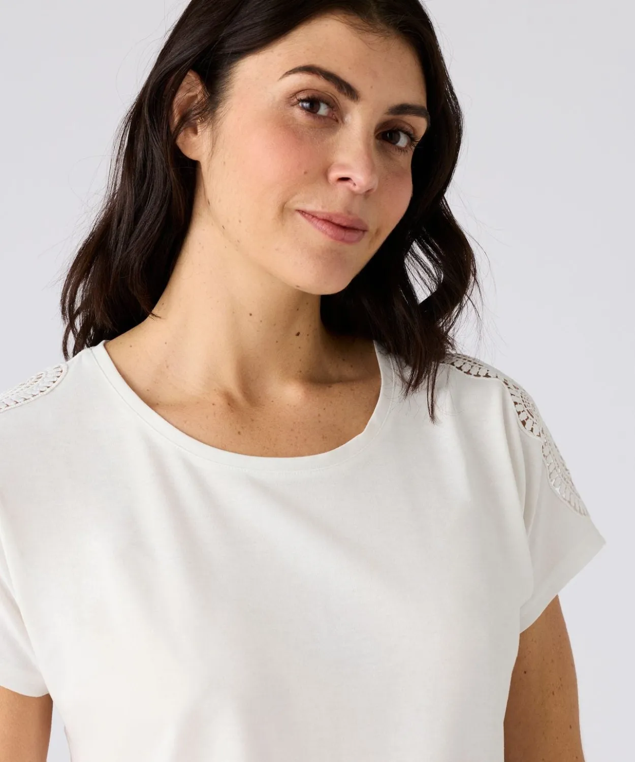 T-shirt Climatyl détail dentelle