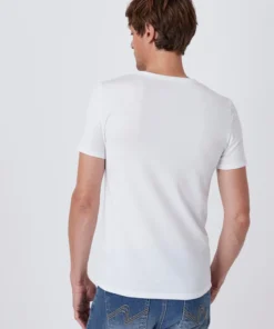 T-shirt col V Climatyl en maille jersey