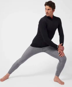 T-shirt col zippé Comfort Thermolactyl 4 homme