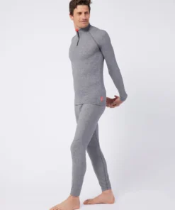 T-shirt col zippé Comfort Thermolactyl 4 homme