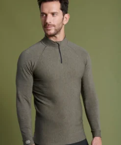 T-shirt col zippé Comfort Thermolactyl 5 homme