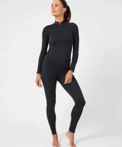 T-shirt col zippé Energy 3 Thermolactyl femme