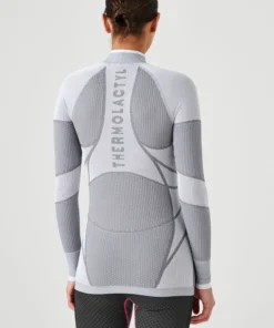T-shirt col zippé Energy Thermolactyl 4 femme