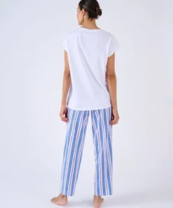 T-shirt de pyjama en pur coton