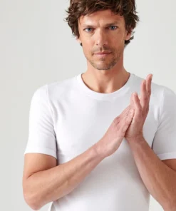 T-shirt double face col rond Thermolactyl