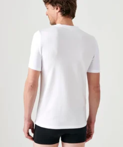 T-shirt double face col V Thermolactyl