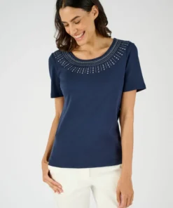 T-shirt détails fantaisie