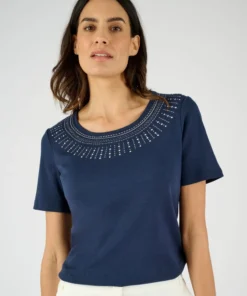 T-shirt détails fantaisie