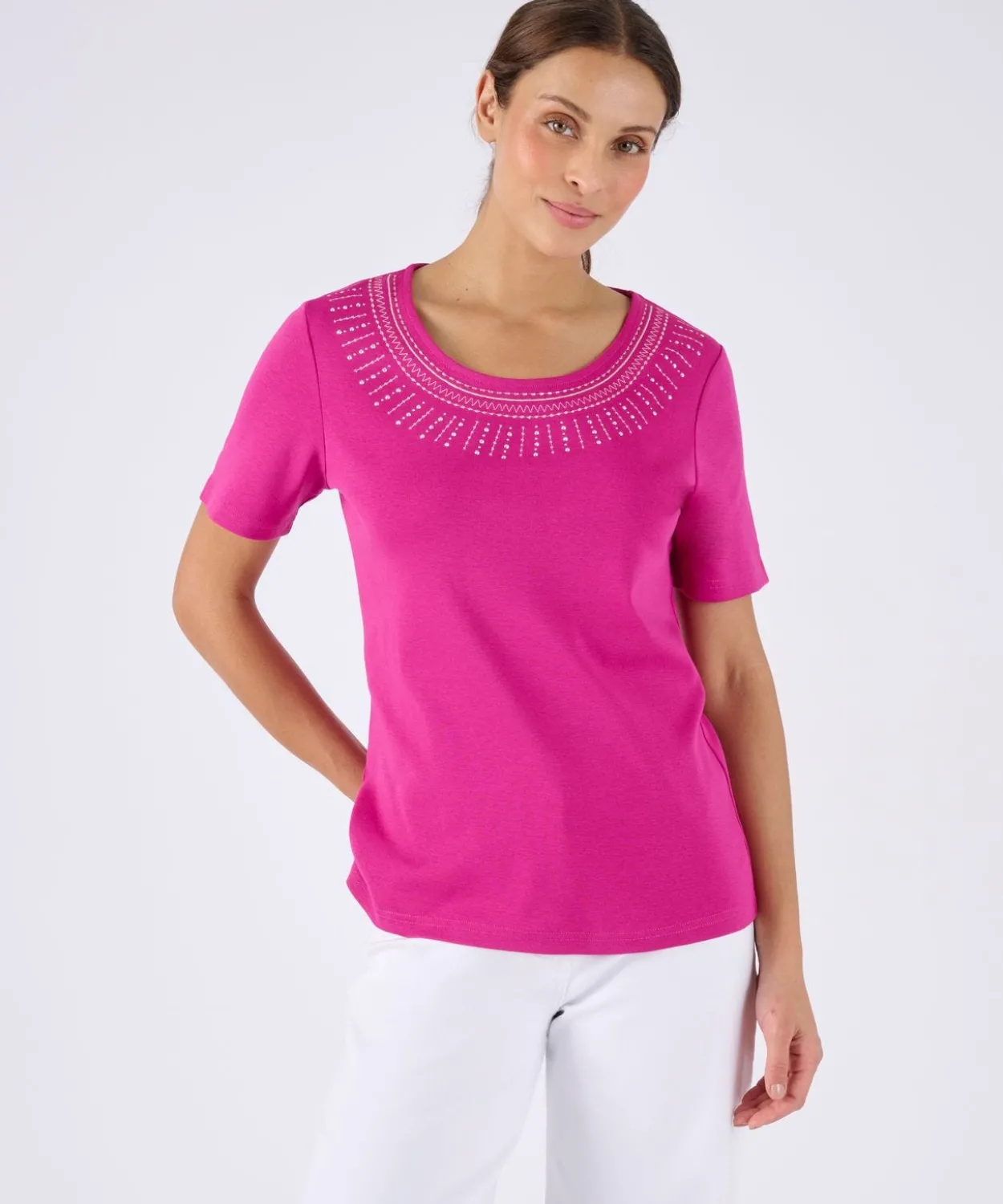 T-shirt détails fantaisie