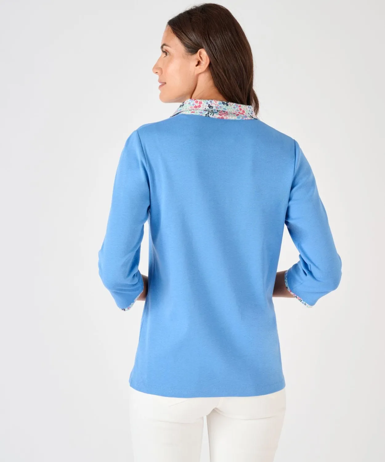 T-shirt effet 2 en 1