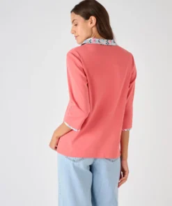 T-shirt effet 2 en 1