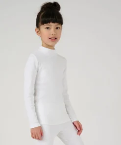 T-shirt enfant Thermolactyl col montant côtes molletonnées