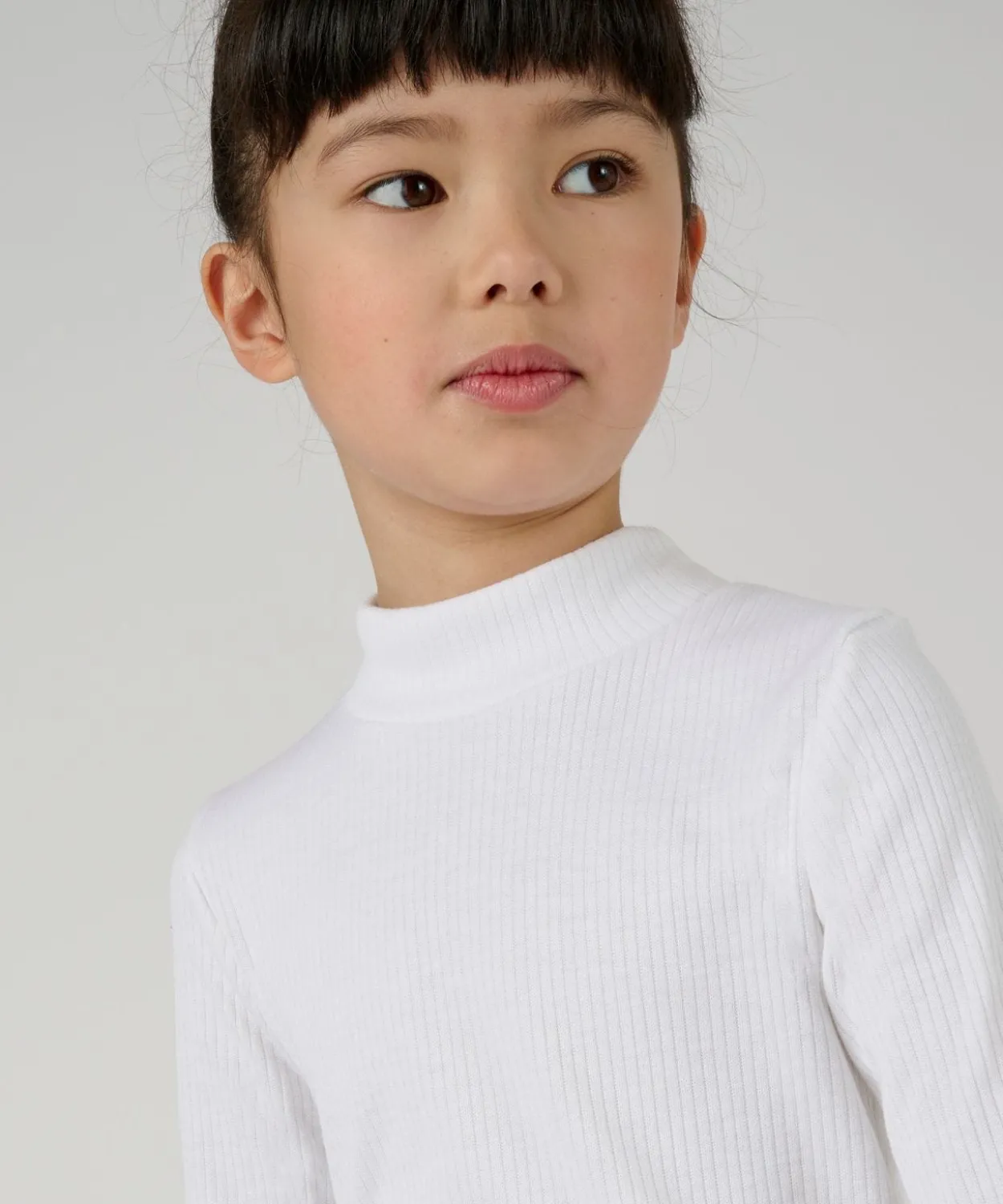 T-shirt enfant Thermolactyl col montant côtes molletonnées