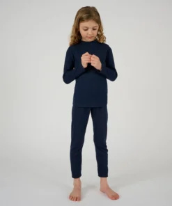 T-shirt enfant Thermolactyl col montant côtes molletonnées