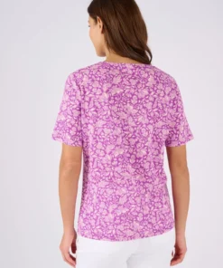 T-shirt en lin mélangé