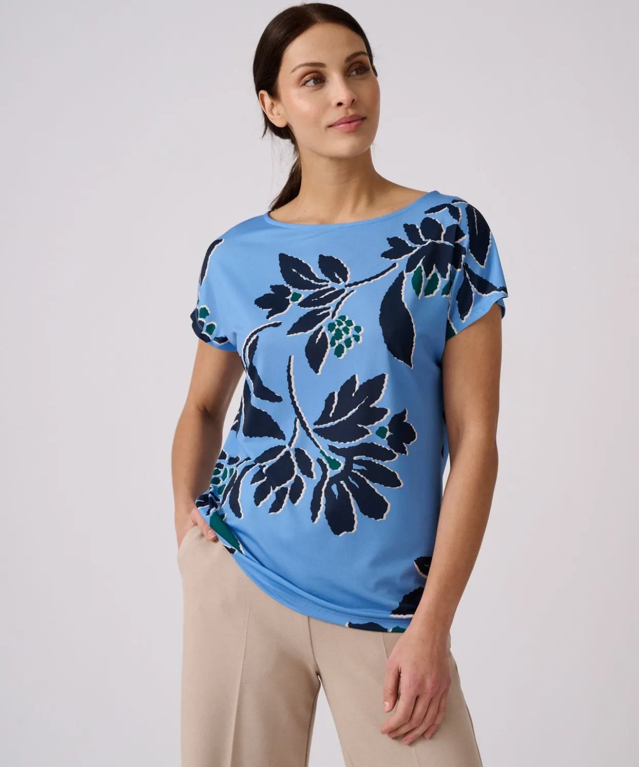 T-shirt en maille crêpe