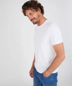T-shirt Essential en maille côtelée