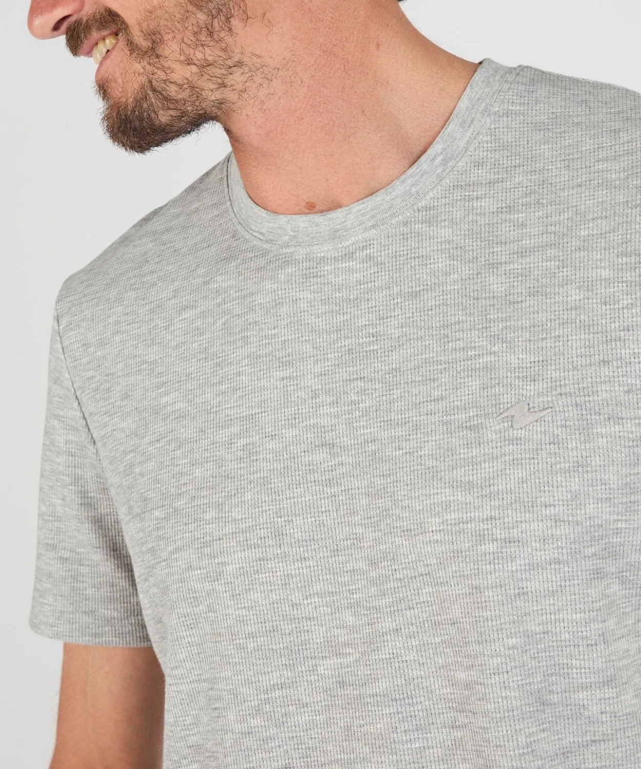 T-shirt Essential en maille gaufrée