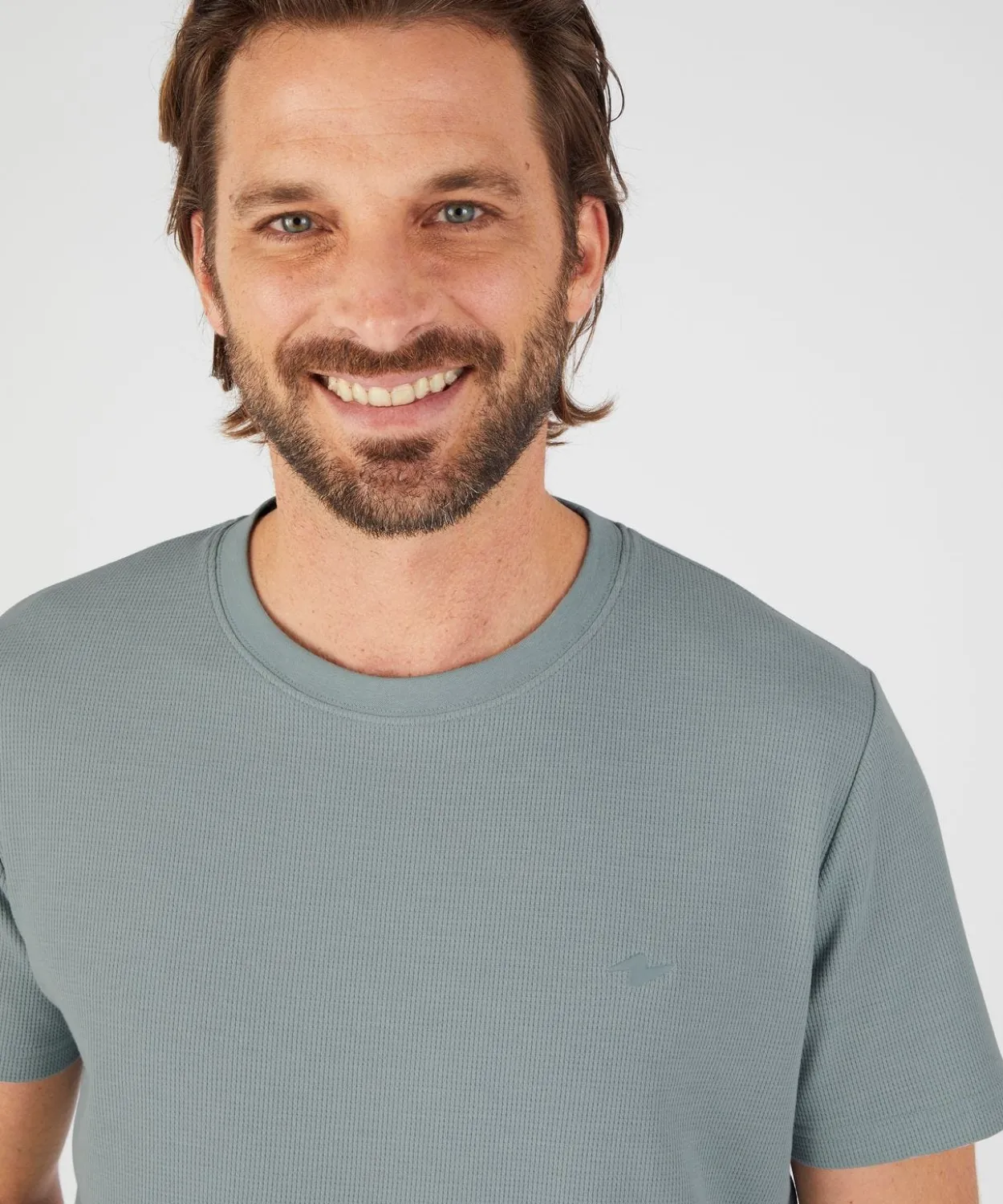 T-shirt Essential en maille gaufrée