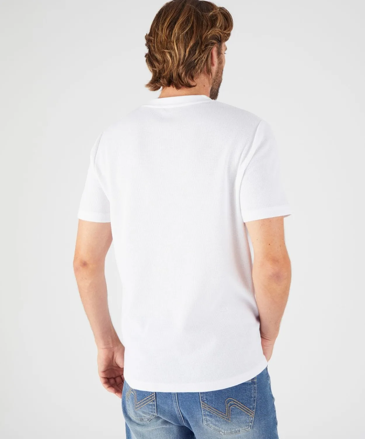 T-shirt Essential en maille gaufrée