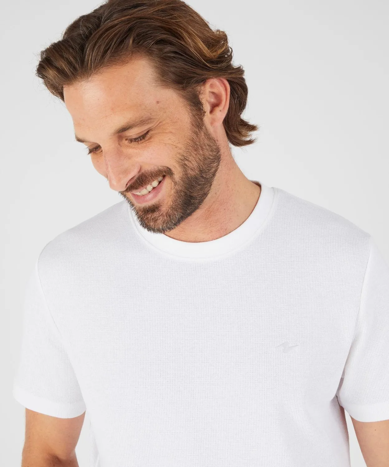 T-shirt Essential en maille gaufrée