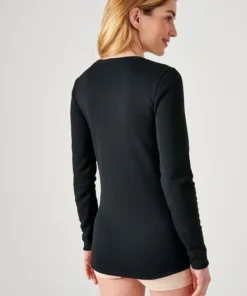 T-shirt femme Thermolactyl manches longues, molleton gratté