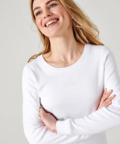 T-shirt femme Thermolactyl manches longues, molleton gratté
