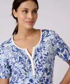 T-shirt fine côte pur coton