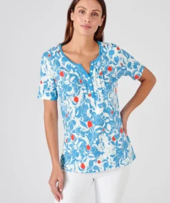 T-shirt fine côte pur coton