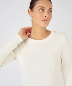T-shirt fine côte Thermolactyl Sensitive, col rond