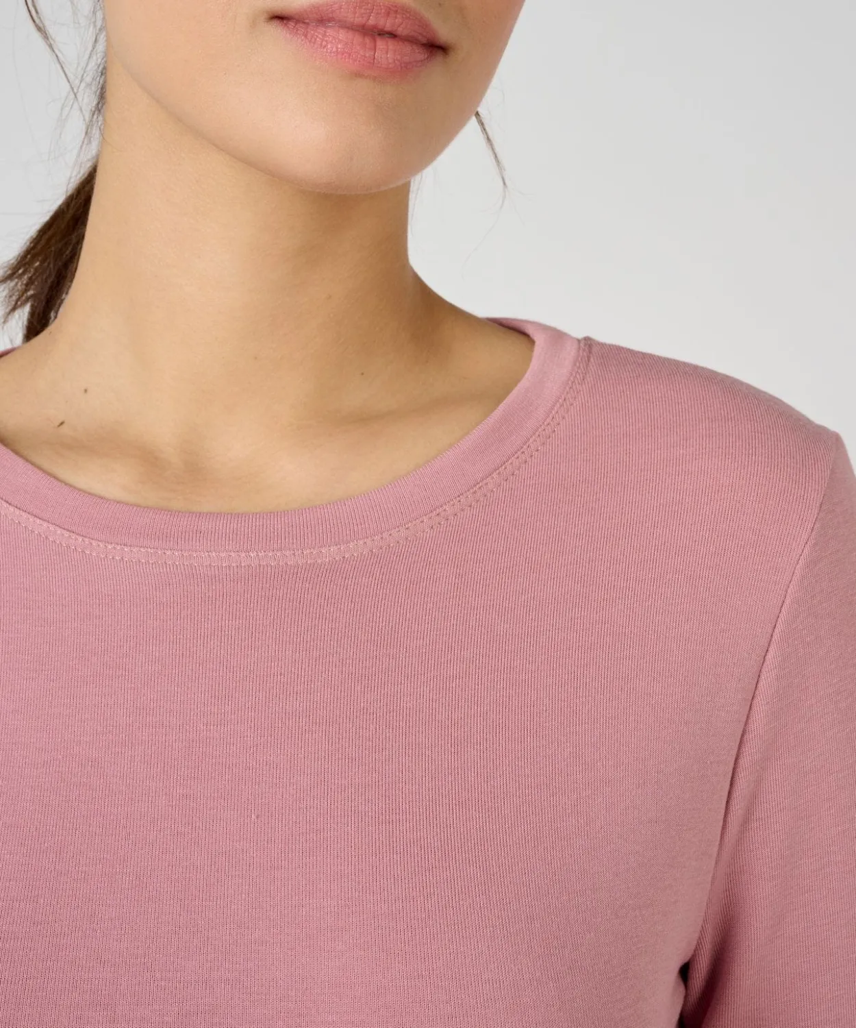 T-shirt fine côte Thermolactyl Sensitive, col rond