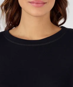 T-shirt fine côte Thermolactyl Sensitive, col rond