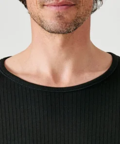 T-shirt homme Thermolactyl col rond, côtes molletonnées