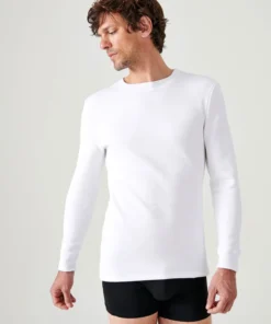 T-shirt homme Thermolactyl manches longues, molleton gratté