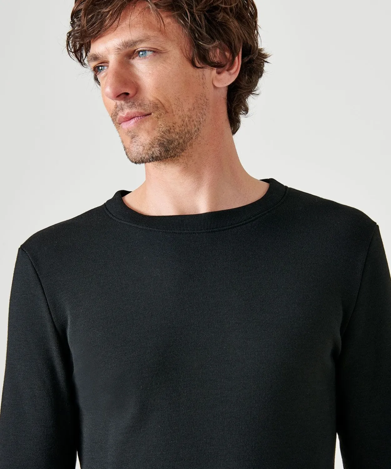 T-shirt homme Thermolactyl manches longues, molleton gratté