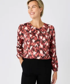 T-shirt imprimé maille chaude