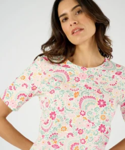 T-shirt imprimé pur coton