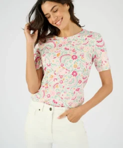 T-shirt imprimé pur coton