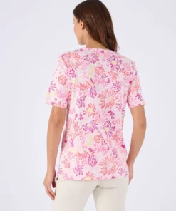 T-shirt imprimé pur coton