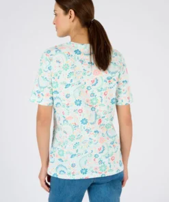 T-shirt imprimé pur coton
