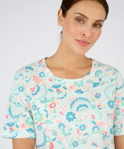 T-shirt imprimé pur coton