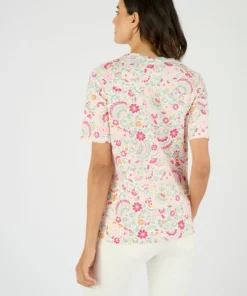 T-shirt imprimé pur coton